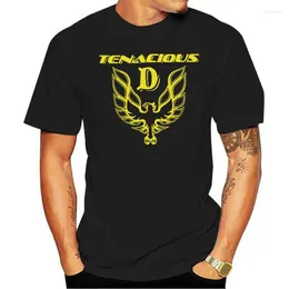 Camisetas masculinas Camiseta 2023 T-shirt algodão com logotipo jxk women tenacious d (1)