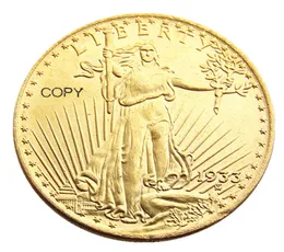 USA 19281927 20 Dollars Saint Gaudens Double Eagle Craft With motto Gold Plated Copy Coin metal dies manufacturing factory 3036361
