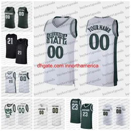 Custom Basketball Jersey 10 Joey Hauser 22 Mady Sissoko 2 Tyson Walker 1 Pierre Brooks II 43 Jason Whitens Malik Hall Steven Izzo A. J. Hoggard Jerseys Sttiched