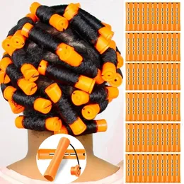 Rolos de cabelo Hastes Perm e 60 peças com Wave Creking para mulheres Longo 8 Tamanhos 230325