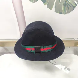 Lyx Mode fiskehatt Designers varumärke Bucket hat rand klassisk stil färgmönster solskydd vindtät fritidsfest present till älskare hatt Bred brättad hattar 2023