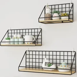 Storage Holders Racks Wooden Iron Wall Shelf Organizer Holder Kitchen Supplies Shef Storage Rack Hanging Storage Cabinet Organizer for Bathroom Tools 230324