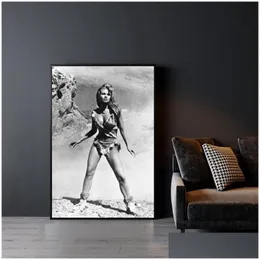 Paintings Raquel Welch One Million Years Bc Poster Print Home Decoration Wall Painting No Frame Drop Delivery Garden Arts Crafts Dhapf