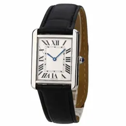 2023 Fashion Mens Woman Watches Unisex Casual Wrist Watch 2 Size Roman Numerals Tank Design Multi Color Optional the wristwatch handbook dhgate