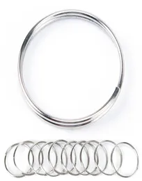Klasynie 50100PCS Pierścień Pierścień Pierścień 25 mm breloyin pierścienia brelokowe Argolas Para Chaveiro Akcesoria dla kluczowych części Porte Cle Part
