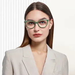 サングラスフレーム到着ファッションレトロ女性猫の眼鏡眼鏡光学眼鏡フレーム近視超軽量処方アイウェア230325