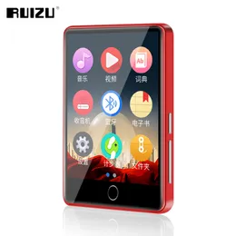 MP3 MP4 플레이어 Ruizu M7 Metal Player Bluetooth 5 0 내장 2 8 인치 대형 터치 스크린 e 책 녹음 라디오 비디오 Walkman 230325