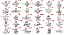 600 disegni per te Scegliere perle perle perle a gabbia Locket Aroma aroma essenziale diffusore di cassette per collana fai -da -te Bracele2070569