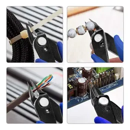 Multi Functional Pliers Diagonal Wire Stripping Cutting Cable Cutter Side Snips Flush Tool