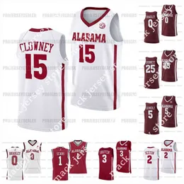 Alabama 2022-23 baskettröja Brandon Miller Noah Clowney Mark Sears Charles Bediako Nimari Burnett Jaden Bradley Jahvon Quinerly