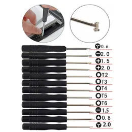 12st/set Mini Multi-Function Precision Screwdriver Set Smartphone Tablett Reparationsverktyg