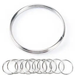 Klasynie 50100pcs Pierścień Pierścień Pierścień 25 mm pierścienie brelokowe ARGOLAS PARA Chaveiro