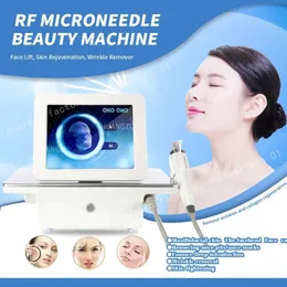 Multifunktionell skönhetsutrustning avancerad bärbar RF-ansiktsskönhetsutrustning RF Fraktion R-F Micro-Needle Machine för att ta bort stretchmärken och akne