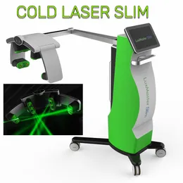 The Most Advanced Non-Invasive Laser Lipolysis Machine Body Fat Reduce Slimming Device 532nm 10 Diodo