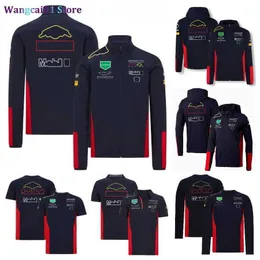 Herrst-shirts F1 Jacket Hoodie Fall/Winter Men's Coat Formel 1 Racing Hooded Sweatshirt F1 T-shirt Casual Polo Shirt snabbtorkande toppar kan anpassas 0325H23