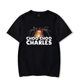 Męskie tshirty Choochoo Charles Game Tshirt Crewneck Tree krótkie rękawe Kobiety mężczyźni harajuku streetwear swobodny styl ubrania mody 230324