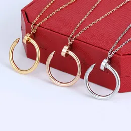 Fashion round pendant necklace jewelry couple men and women double ring full cz two rows of diamond pendant octagonal nut love necklace couple gift.