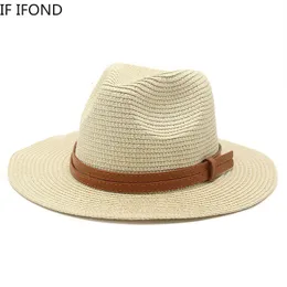 Шляпа шляпы с широкими краями ковша 3 размера соломинка мягкой формы для женщин летняя Панама пляжная солнце