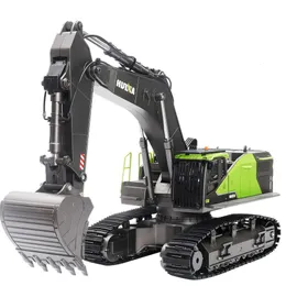 ElectricRC Car est model Huina 1593 Cost Effective 1 14 Scale 22 Channels 24GHz RC Excavator for over 8 year olds EUAUUSCA ONLY 230325