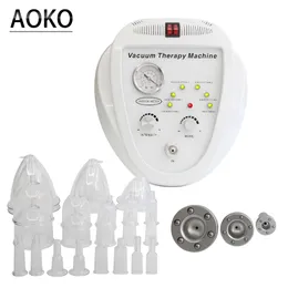 Massaggiatore per tutto il corpo AOKO Vacuum Massage Face Lifting Beauty Machine Pompa per l'ingrandimento del seno Dispositivo per modellare la tazza 230325