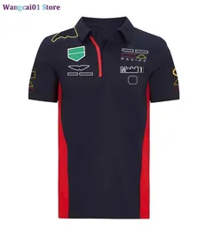 Herren-T-Shirts, F1-T-Shirt, kurzes Revers, POLO-Shirt, 2022, lässige Teamuniform, Formel-1-Rennuniform mit dem gleichen Stil, kann individuell angepasst werden 0325H23