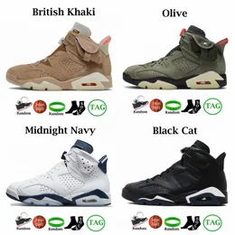 2023 Men Women Kids 6s Basketball Shoes Jumpman 6 UNC White Midnight Navy Khaki Olive Black Cat Bordeaux Bred Tinker Mens Youth Gs Trainers Switch Sneakers