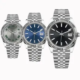 MENS Titta på AAA Designer Watches Datejust Relojes de Lujo 36mm 41mm Automatisk mekanisk mode klassisk stil rostfritt stål vattentätt lysande safirklockor