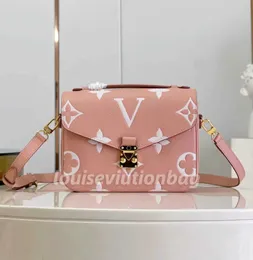 Pink women shoulder bags handbags designer tote crossbody bag luxury fashion purses pu leather high-quality large capacity shopping bag louisess handbags