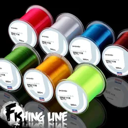 Fishing Accessories High Quality Multipor 500m Super Strong Fishing Line Japan Monofilament Nylon Fishing Line 2-35LB P230325