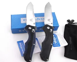 Benchmade BM 810810bk bugout coltello pieghevole CNC D2 Blade in acciaio G10 Hants Hunting Camping Calza