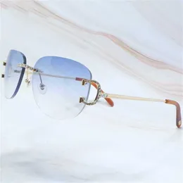 Lyxdesigner mode solglasögon 20% rabatt rostoner män rimless ploit stora carters eyewear hiphop nyanser sommartråd glasögon lutningar de solkajia