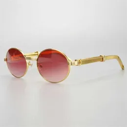 10% de desconto em designer de luxo Novos óculos de sol masculinos e femininos 20% de desconto em vintage exclusivo GAFAS Prescrição A aço inoxidável Miopia Retro Computador Amarelo Mulheres Sunglass Deco