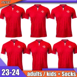 22 23 Męskie koszulki piłkarskie reprezentacji Malty Strona główna Czerwone Klasyczne koszulki piłkarskie Koszulki piłkarskie z krótkim rękawem