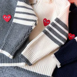 Kinderpullover-Cardigan, Designer-Luxus-Neutral-Baby-Cardigan, Herbst- und Winter-Sweatshirt, warmer Pullover mit Buchstabendruck für Kinder, Kleidung 90–150 cm, A11