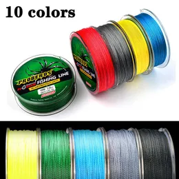 Fishing Accessories POETRYYI 100M Super Strong Braided Wire Fishing Line 6-80LB 0.4-8.0 PE Material Multifilament Carp Fishing For Fish Rope Cord P230325