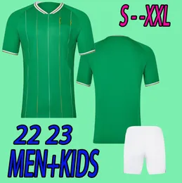 2023 아일랜드 홈 축구 유니폼 Doherty Duffy 23 24 대표팀 Egan Brady Keane Hendrick McClean Football Shirt 남자 아이들 유니폼