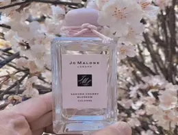 High Quality Jo Malone London perfume parfums pour femmes 100ML Cherry Bluebell pink Cologne perfumes fragrances for women2120082