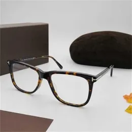 10% de desconto em óculos de sol masculinos e femininos novos com 20% de desconto Vintage TF5672 armações de óculos ópticos moda acetato feminino prescrição de miopia de leitura homens mulheres