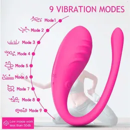 Massager uppgraderad App Control Vibrator 9 kraftfull vibrerande vaginal boll bärbar stimulator erotiska ägg sex leksaker för kvinnor nöje