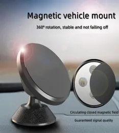 Magnetisk hållare biltelefonhållare Air Outlet Cars konsol Magnetiska klistermärke Navigeringshållare Universal med alla smartphone3027357