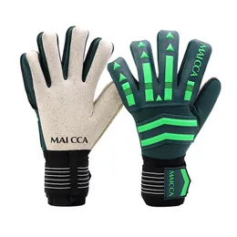 Sporthandskar fotbollsmålvakthandskar Latex Finger Save Protector Soccer målhandskar vuxna barn barn professionell hand andas 230325