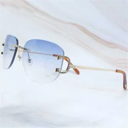 Lyxdesigner högkvalitativa solglasögon 20% rabatt rostones män rimless ploit stora carters eyewear hiphop nyanser sommartråd glasögon lentes de solkajia