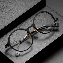 Luxury Designer New Men's and Women's Sunglasses 20% Off The same Maruyama MM-0033 Japanese handmade round large thin metal frame