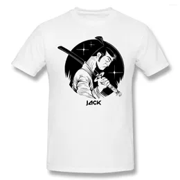 Men's T Shirts Samurai Casual Jack Tee Shirt Cotton O Neck Fashion And Women's T-shirts