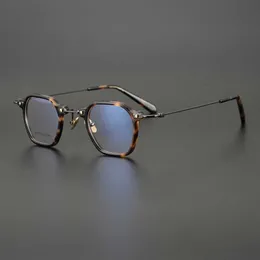 Óculos de sol de designer de luxo 20% de desconto limitado os copos irregulares de alta qualidade limitados Literatura de estrutura completa Myopia Myopia Mulheres com tendência de número de altura