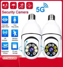 WiFi 360 Panoramische bolcamera 1080p Surveillance Camera Wireless Home Security Camera's Night Vision Two Way Audio Smart Motion DE8102762