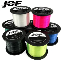 Accessori per la pesca JOF 1000m 500m Lenza da pesca in nylon super resistente 3.4LB - 28.6LB Linea monofilamento giapponese P230325