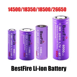 Autentyczny Bestfire IMR 18500 26650 Bateria 14500 900 mAh 30A 18350 1500 mAh 20A 3,7 V 6000 mAh 60a