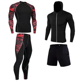 Herrens termiska underkläder PCS Långa MMA -taktikstrumpbyxor Solid Color Clothing Compression Fitness Johns Winter Brand Menmen's