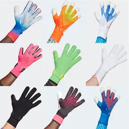 Rękawiczki sportowe wysokiej jakości lateksowe rękawice bramkarskie piłkarskie antypoślizgowe zagęścić rękawice piłkarskie rękawice ochronne na palce sprzęt piłkarski 230325